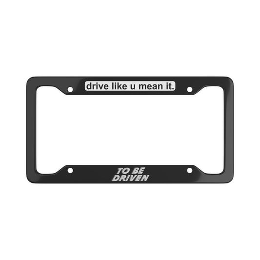 License Plate Frame